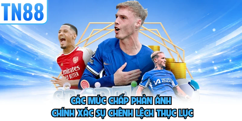 Các mức chấp phản ánh chính xác sự chênh lệch thực lực