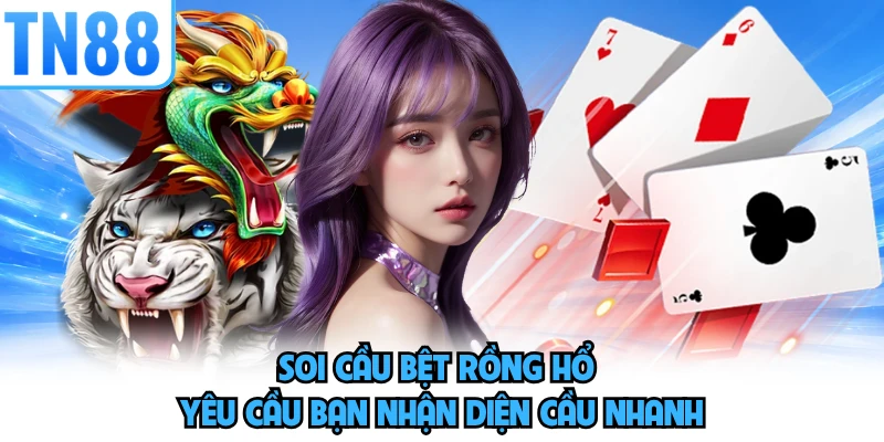 Soi cầu bệt rồng hổ yêu cầu bạn nhận diện cầu nhanh
