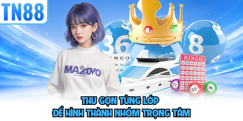 Thu gọn từng lớp để hình thành nhóm trọng tâm